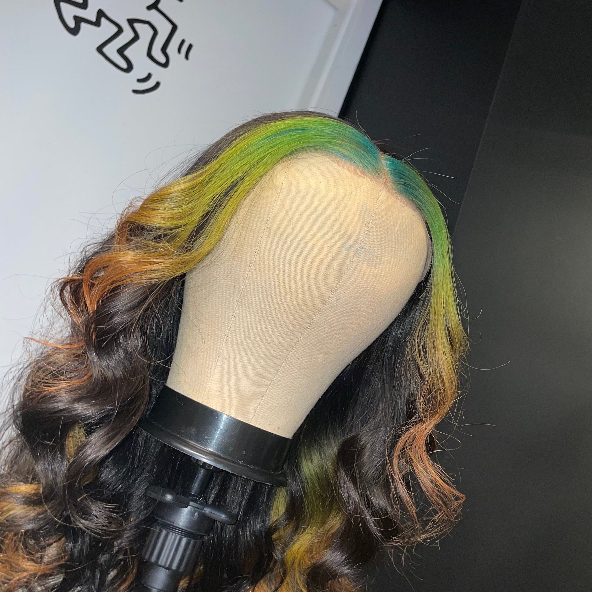 "Sour Trolli Girl" Lace Frontal Wig