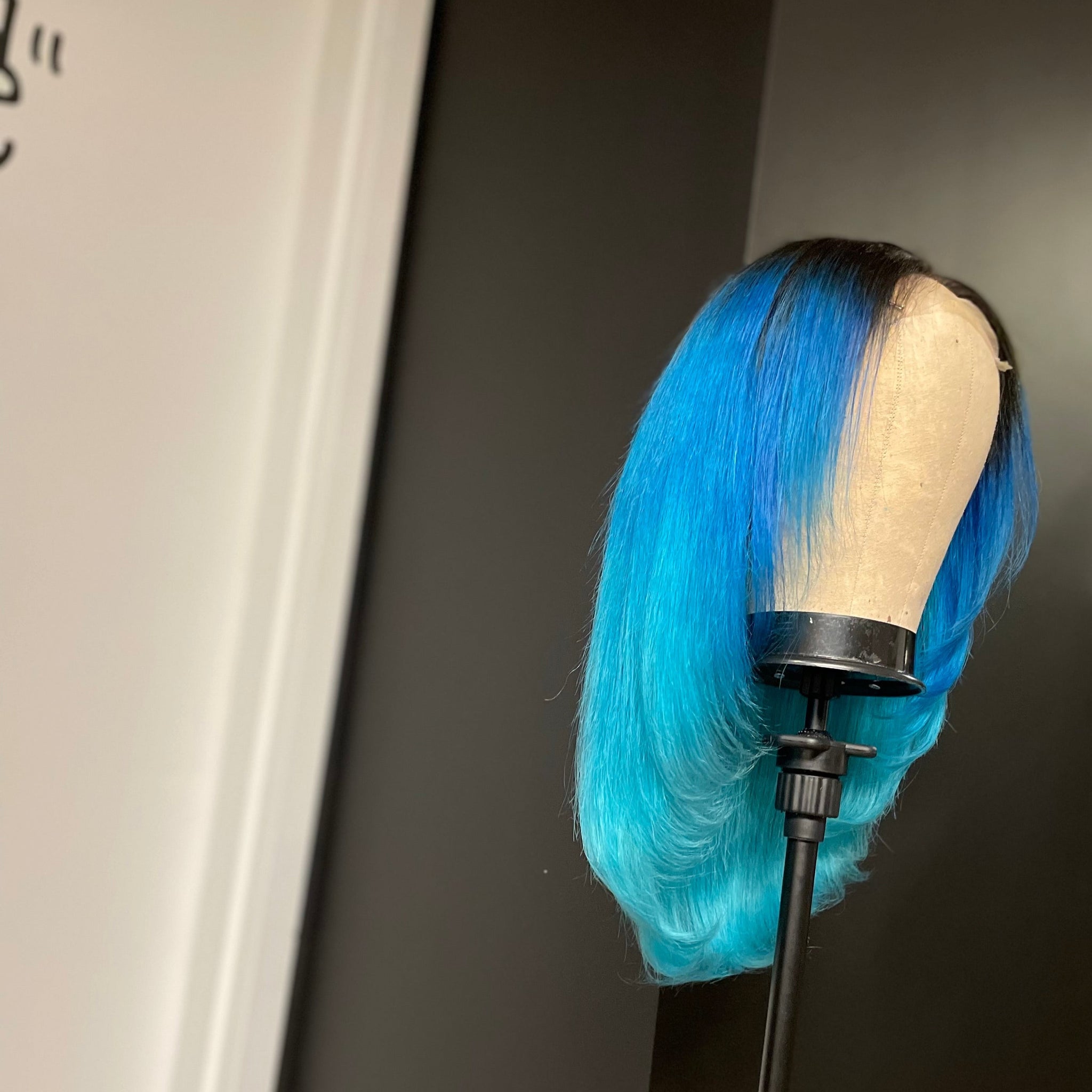 "Blues Clues" Lace Closure Wig