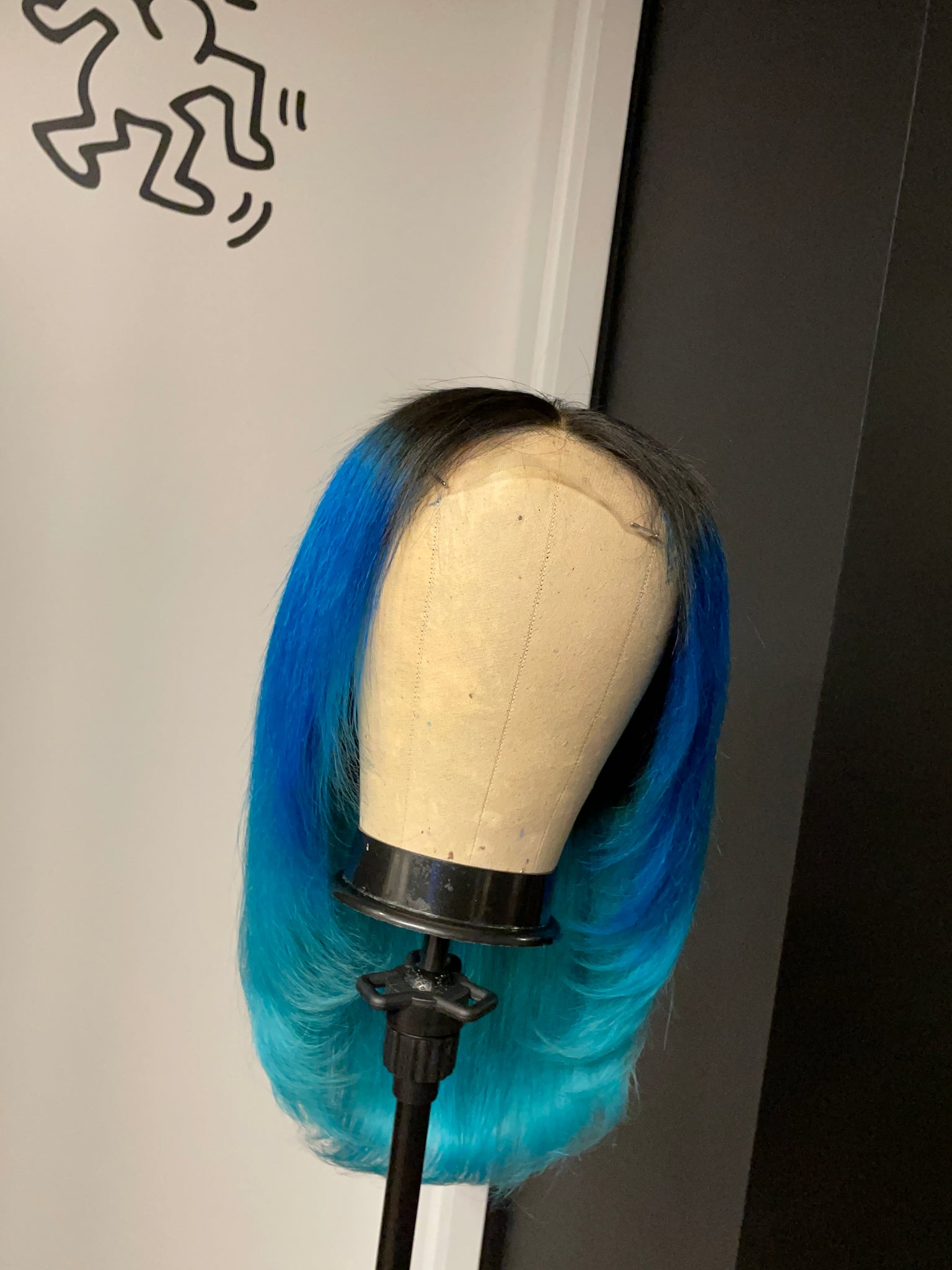 "Blues Clues" Lace Closure Wig