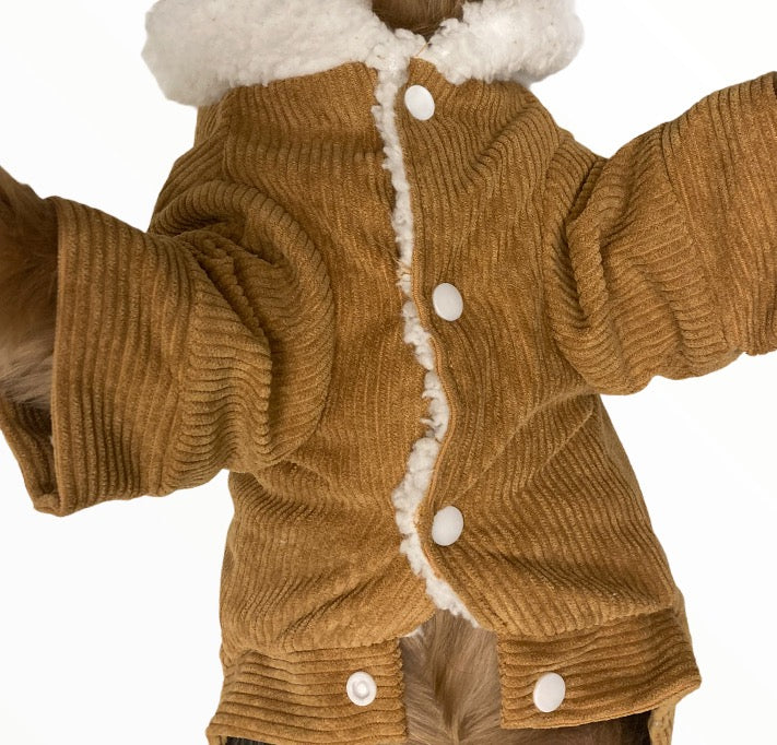 That's a Fendi: Corduroy Pet Coat